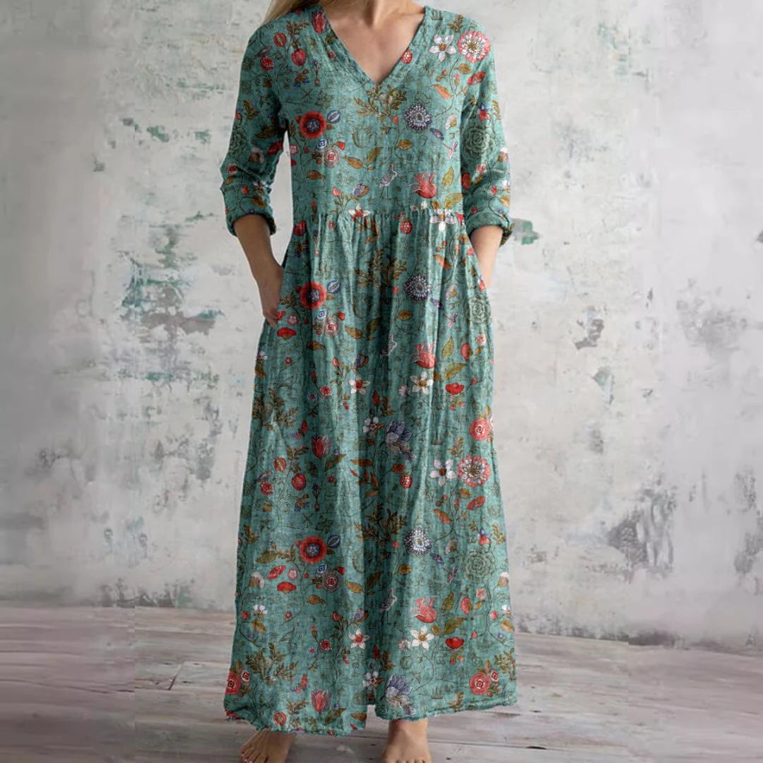 ANITA - FLORAL GRACE DRESS