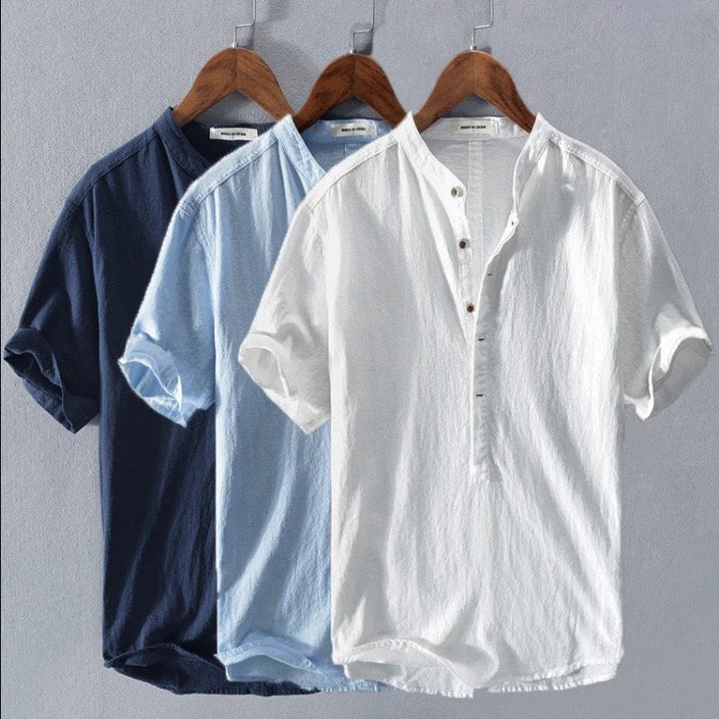 Damian - Cotton-Linen Shirt