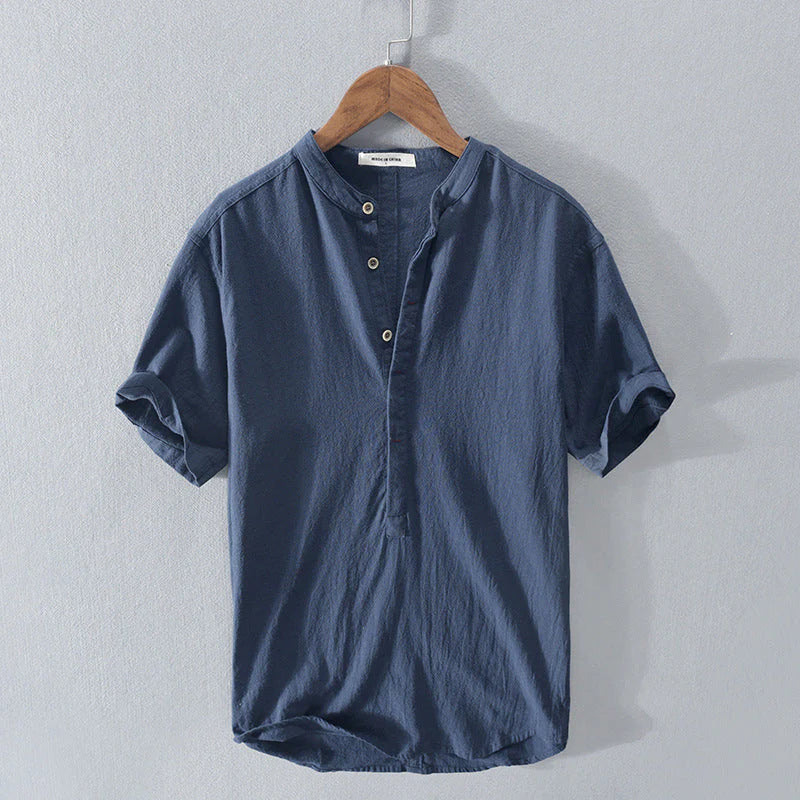 Damian - Cotton-Linen Shirt