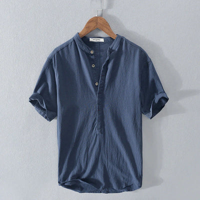 Damian - Cotton-Linen Shirt