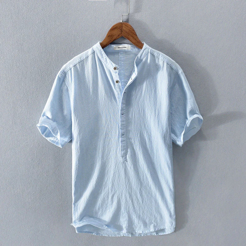 Damian - Cotton-Linen Shirt