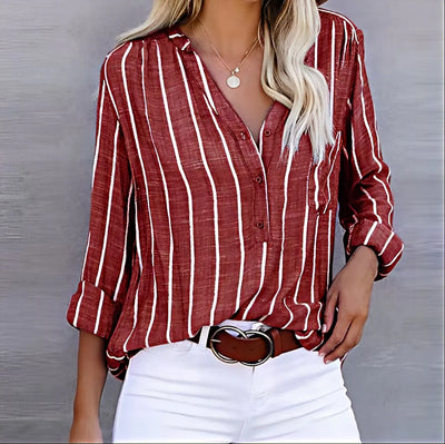 Aria™ - Relaxed Striped Blouse